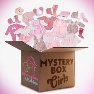 Pink Mystery Box for Girls 0-3mo